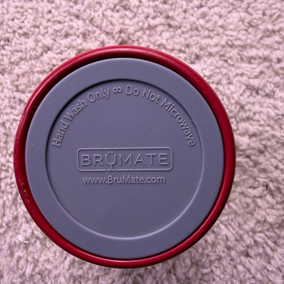 BrüMate Red Insulated Tumbler for Skinny Cans - Picture 2 of 7